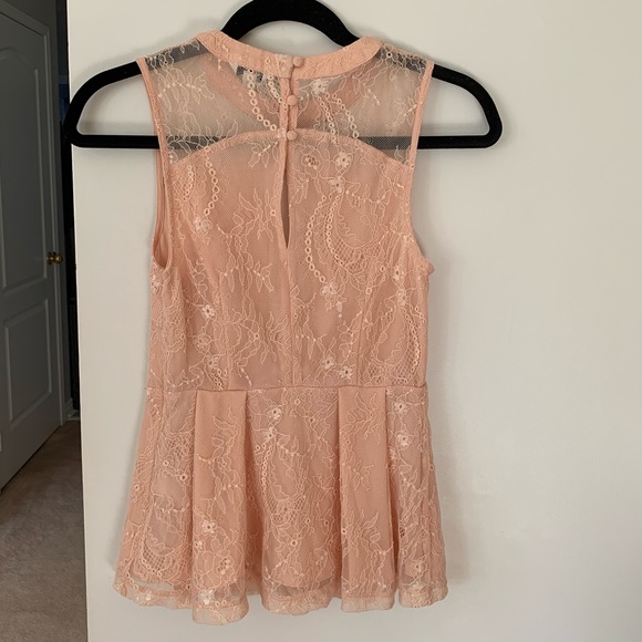 🆕 Guess Brand Lacey Peplum Top - Picture 5 of 6